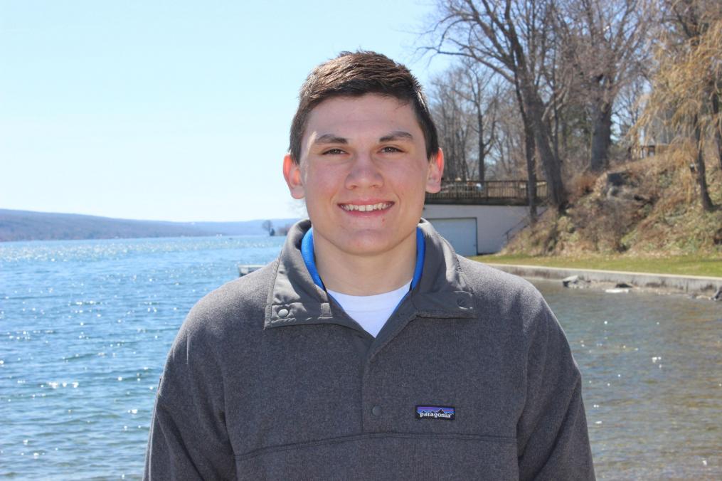 Ryan Mavretish by Keuka Lake